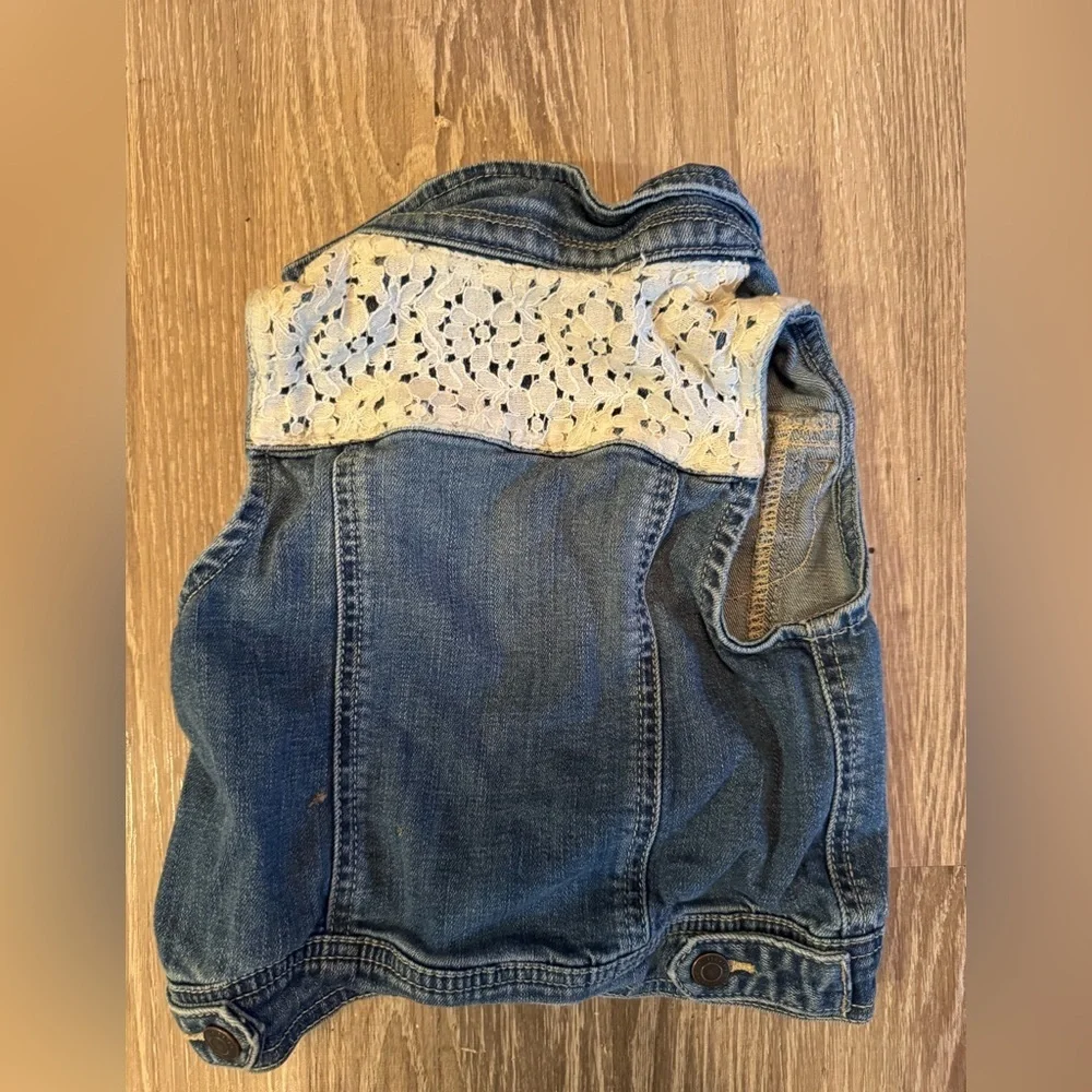 Denim Vest Tucker + Tate 4T kids - Picture 4 of 5